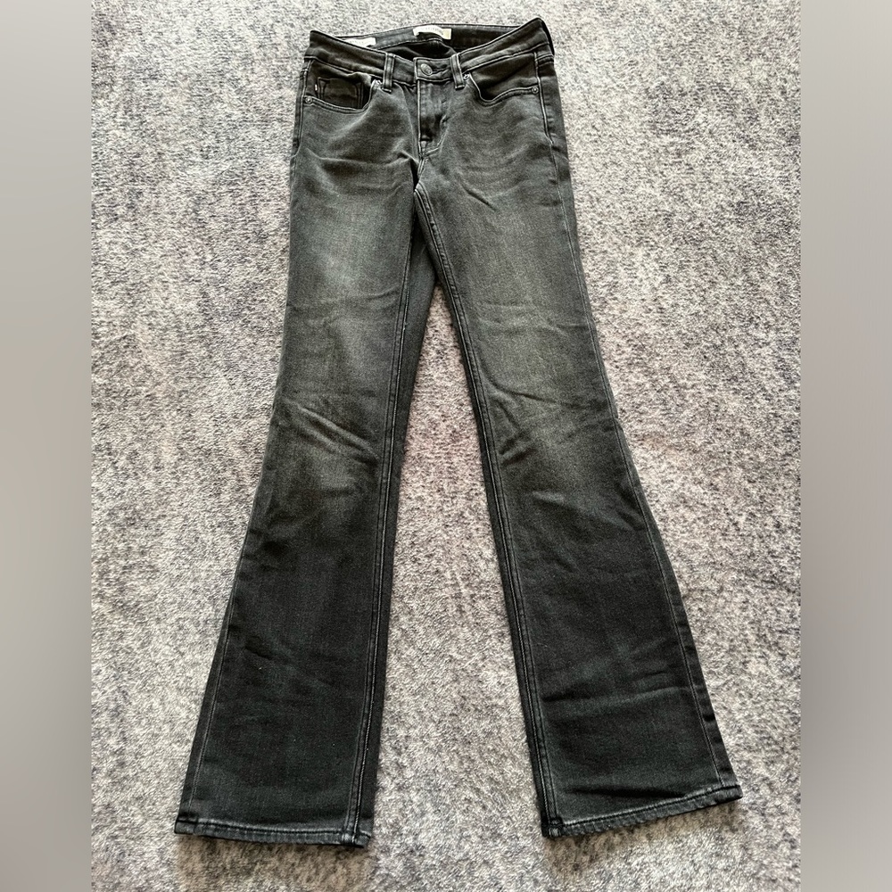 VIGOSS Marley Boot Cut Gray Washed Denim Jeans Size 24